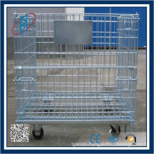 Aluminum Foldable Collapsible Roll cart/roll Cage